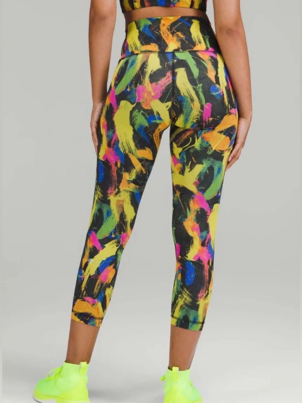 Lululemon Wunder Train High-Rise Crop 23